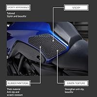 Vista 6 de Tank Pad Sticker for Yam&aha MT07 2021-2023 Motorcycle Fuel Tank Pad Stickers Anti Slip Rubber Left and Right