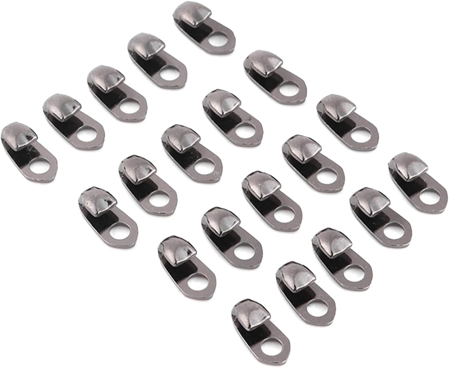 Boot Lace Hooks 20pcs/Set, Boot Eyelet Repair Kit with Rivets Metal Boot Hook Replacement, for Camping Hikng Climbing Repair Leather Boot Shoes Eyelet Accessories 8 61TlsbBftCL. AC SL1500