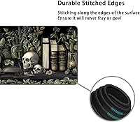 Vista 16 de MIBITRI Juego de alfombrillas para mouse y teclado, alfombrilla de mouse extendida para juegos + soporte ergonómico para reposamuñecas para teclado