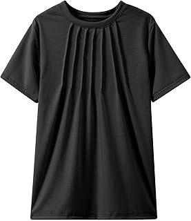 Cómoda camiseta de manga larga 3/4 tops unisex niños monocolor camiseta de manga larga elegante cuello redondo blusa corte slim fit jersey ligero manga larga camiseta fina jersey algodón