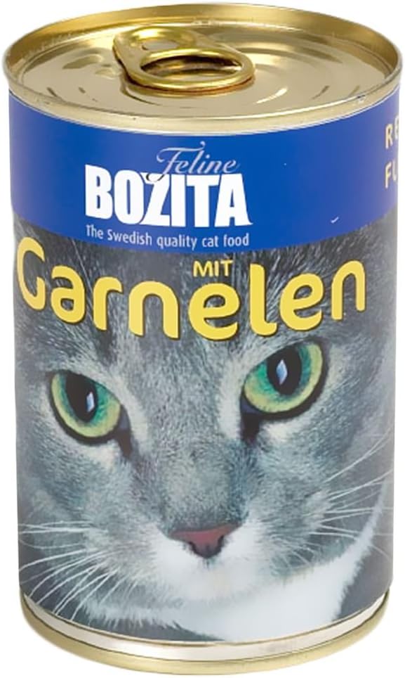 20 x 410g with Prawns Canned Food Saver Pack Bozita Wet Cat Food