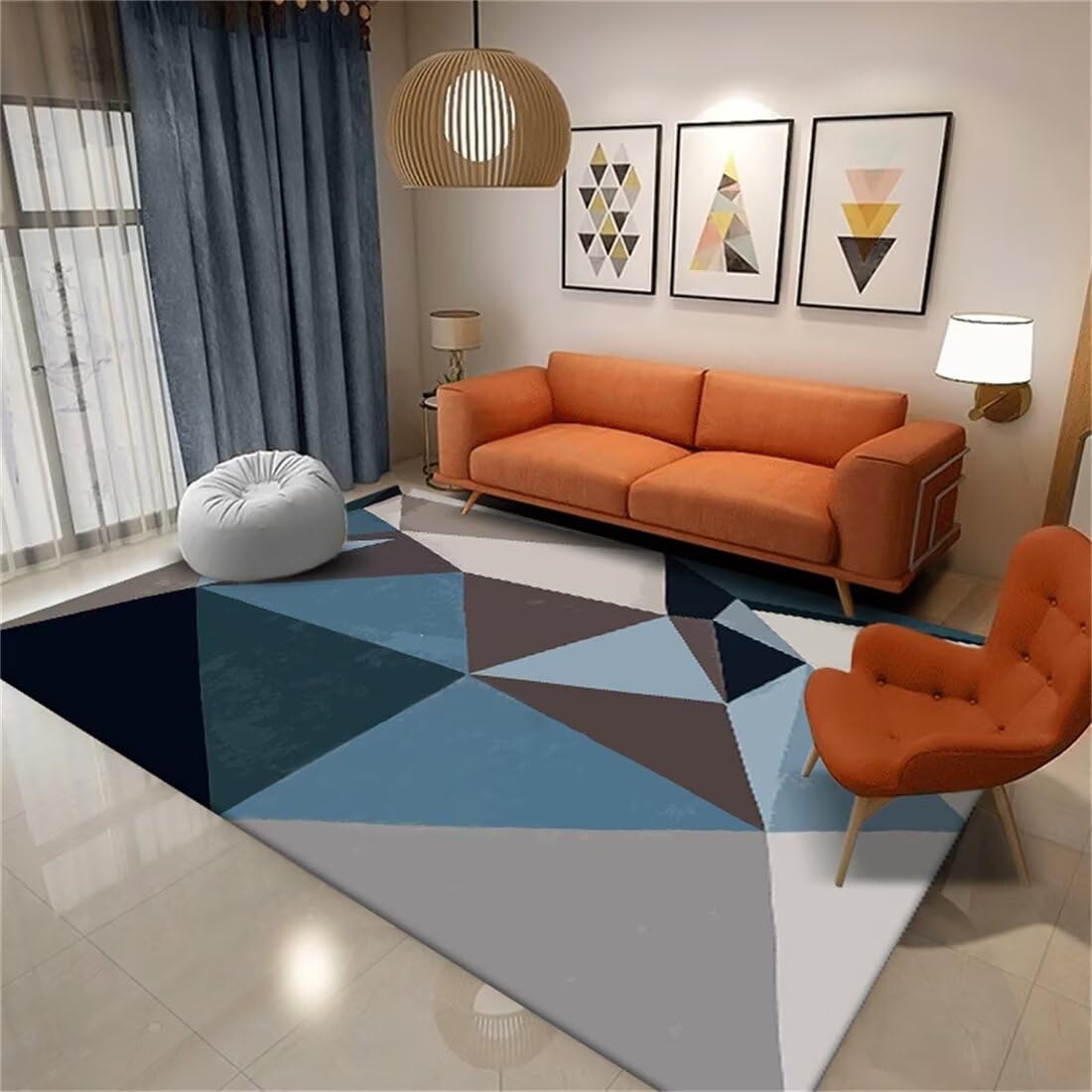 Tapis XXL décoration chambre ado fille pour créer un coin lecture cosy