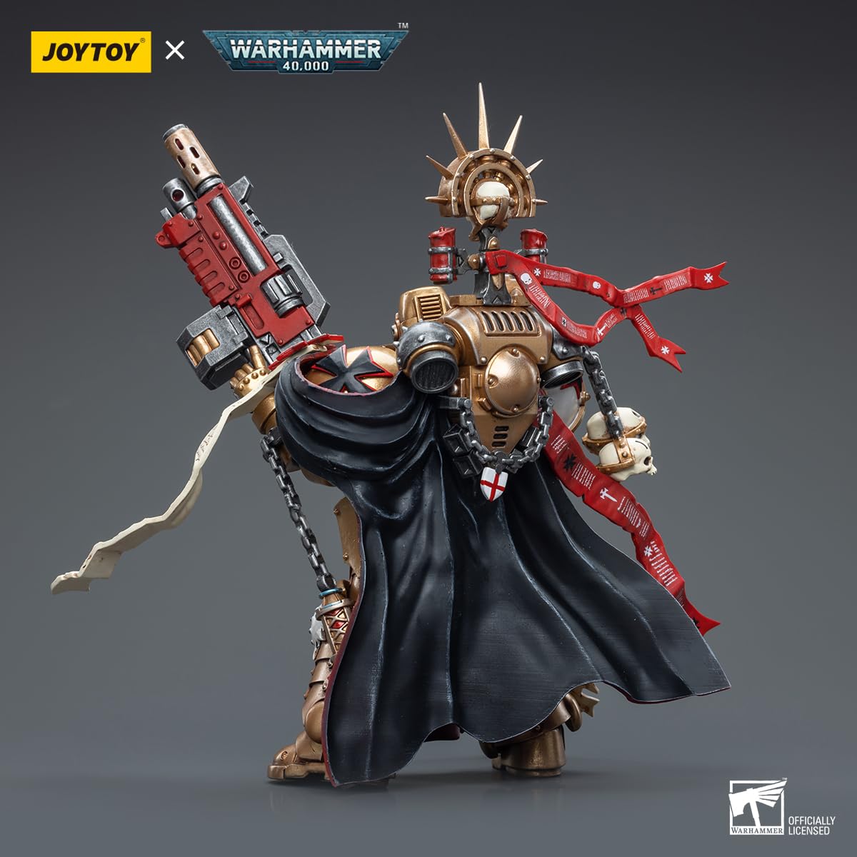 JOYTOYウォーハンマー HIGH MARSHAL HELBRECHT Amazon.com: JOYTOY Warhammer 40,000 1/18 Action Figure Black