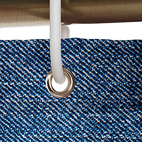 Rideau de douche anti moisissure en polyester imperméable 165x180