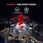 GameSir Kaleid Wired Controller for Xbox Series X|S, Xbox One,Windows 10/11 & Steam, Plug and Play Gaming Gamepad, Transparent Video Game Controller with Hall Effect Joysticks/Hall Trigger, 3.5mm Audio Jack
