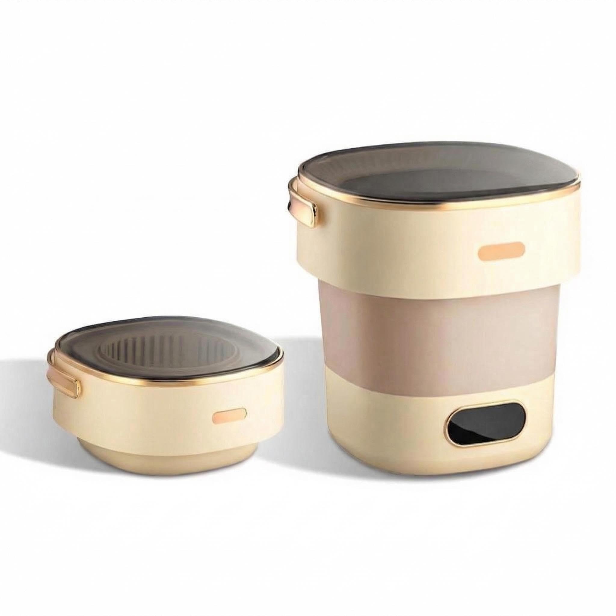 Lavadora Mini Plegable Portátil Con Centrifugado, Automática 13L, 3 Modos De Limpieza Para Viajes, Camping y Apartamentos Pequeños