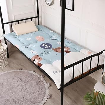 Japanese Futon Mattress College Dorm Room Mattress,35"/39"/47"/59"/71" Soft Cotton Mattress Floor Mattress Floor Guest Bed Portable Japanese Futon Mattress Blue,35"x79"