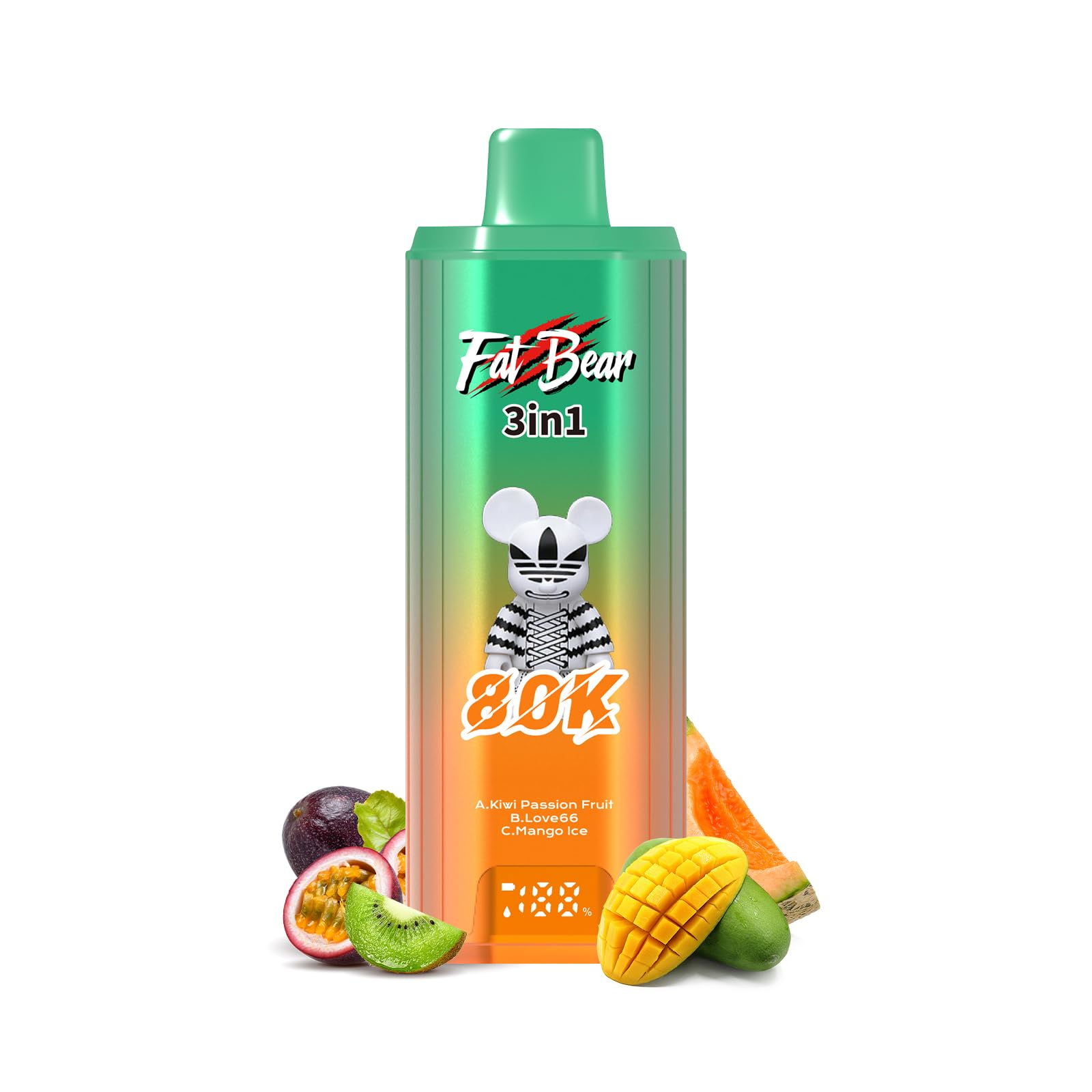 Amazon | 電子タバコ AIVONO 80000 使い捨て ベイプ本体 シーシャ