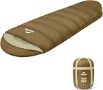 Naturehike Mummy Backpacking Sleeping Bag for Cold Weather, Winter Camping Sleeping Bag for Adults, Cotton Comfortable Sleeping Bag for Hiking,Climbing,Travelling