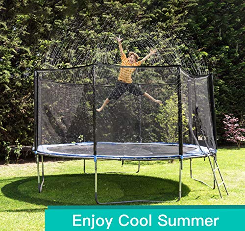 NEOROD Trampoline Sprinkler Water Park Thicken Heavy Duty Sprinkler Hose- kids Fun Summer