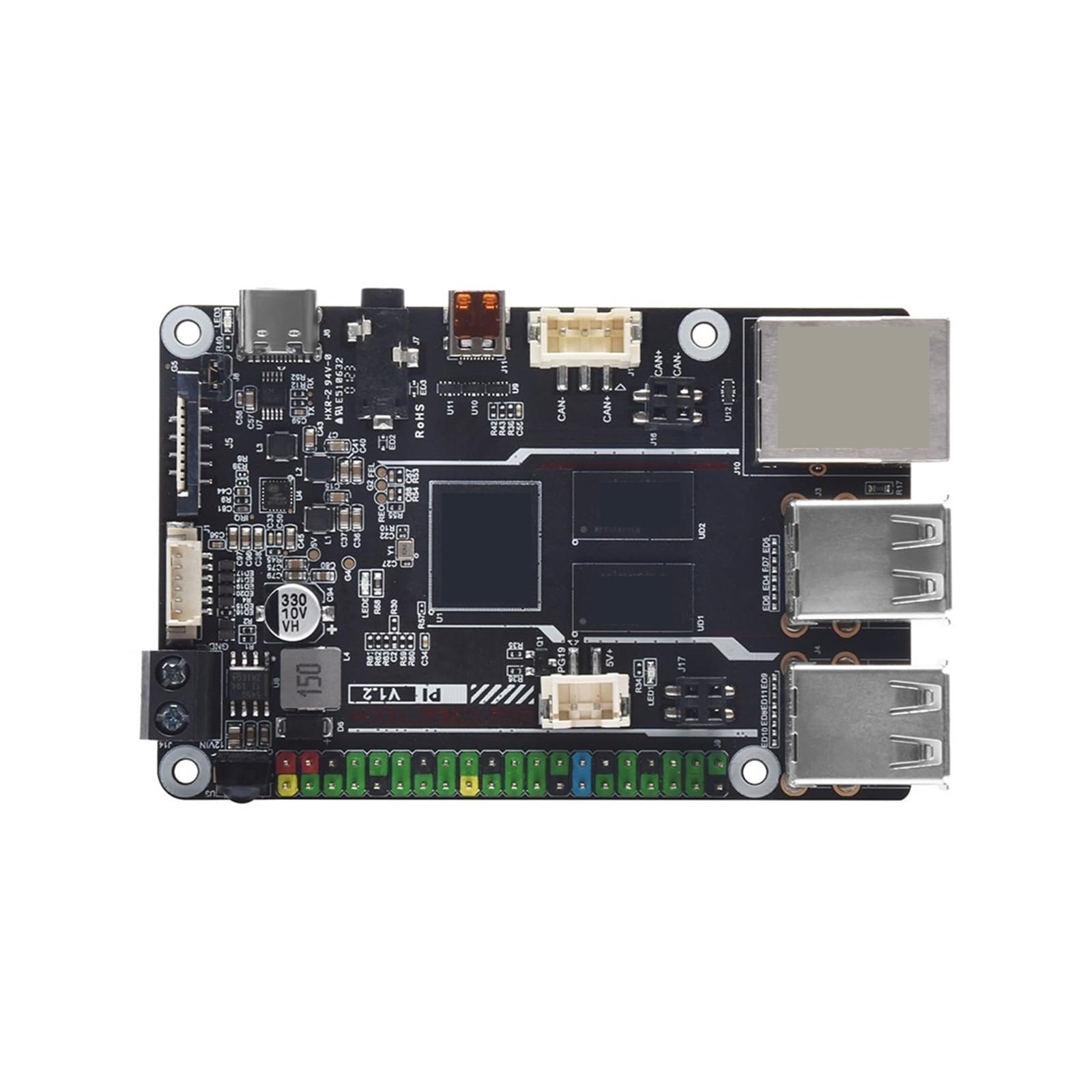 Processore Quad Core BIGTREETECH BTT PI V1.2 Con WiFi 2.4G 40 Pin GPIO VS Raspberry PI, Compatibile Con Klipper, Stampante 3D I3 CoreXY Utente Fai Da Te(BTT PI With U2C)