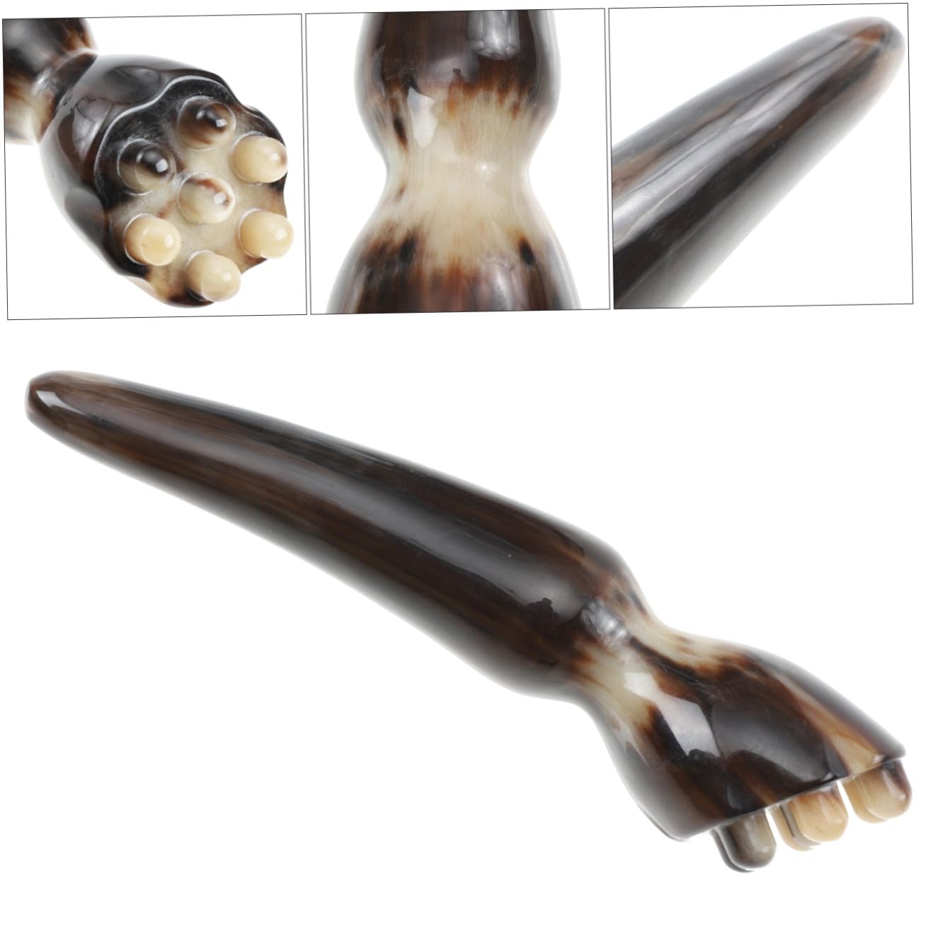 Horn Gua Sha Massagegerät Schaber, für Gesicht und Hals