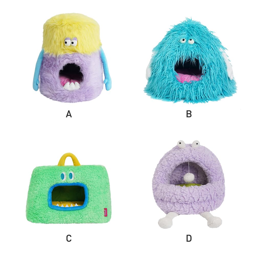 Amazon | 猫 モンスター型 ペット ベット MONSTER PET BED (C) ZEZE
