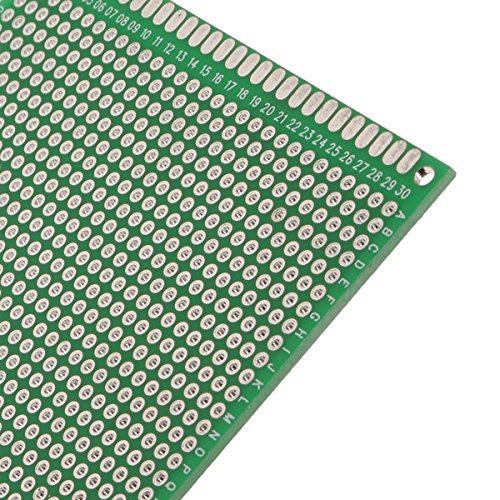 10Pcs 80 * 120Mm FR-4 Placa De Circuito Impreso PCB De Doble Cara Prototipo