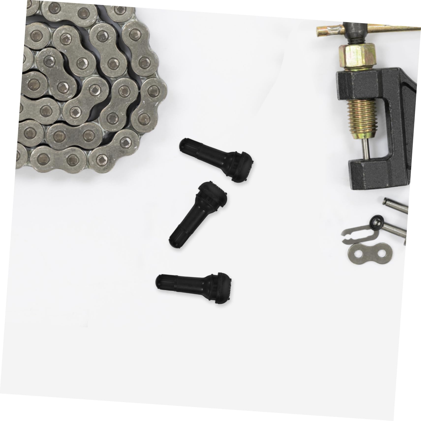 ULTECHNOVO Steli Valvola Pneumatici Tr-413 200 Pezzi Gomma Nera Snap-in | Auto e Moto, Testati Contro Perdite D’aria, Ricambio per Cerchioni Tubeless