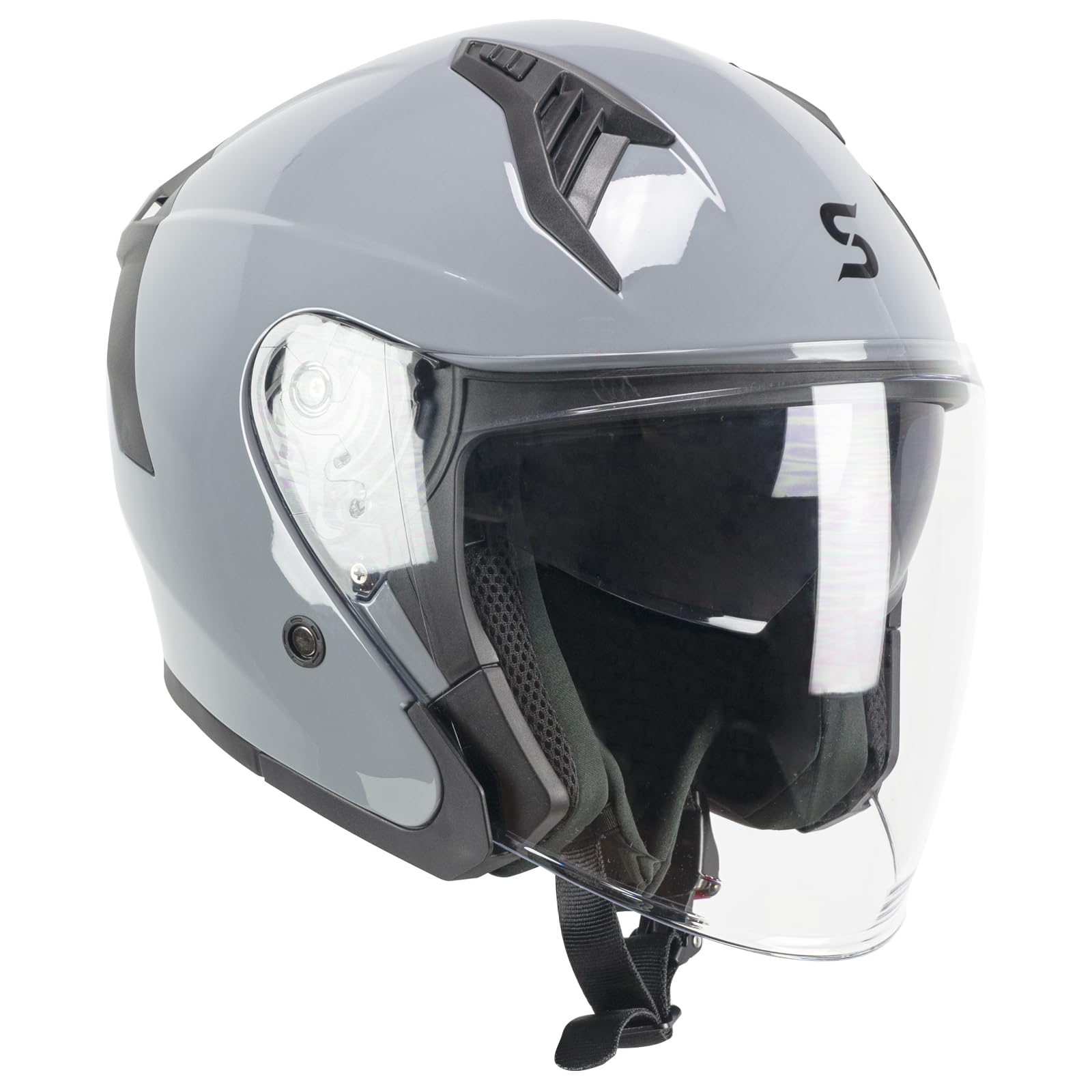 SKA-P Casco Abierto 1MHA Jedi Mono Gris, L (59-60 cm)