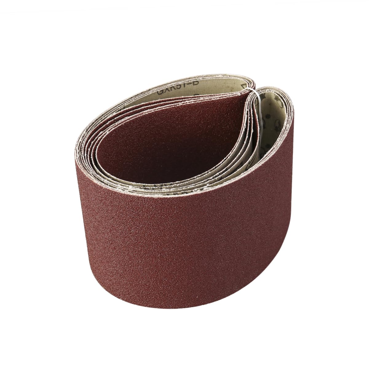 Gadpiparty 5pcs Sanding Belt Strips Sandpaper for Polishing Paint Plastics and Light Metals Bonded Backing