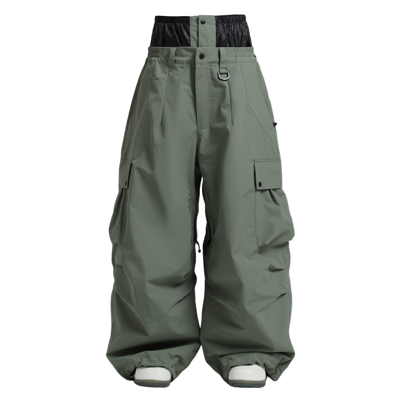 GSOU SNOW Herren Damen Skihose Super Baggy Snowboardhose Oversize Schneehose Snowboard Hose Ski Hose für Männer Frauen - Wasserdicht Winddicht Atmungsaktiv Warm
