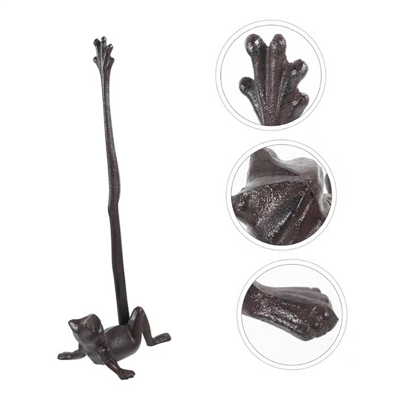 Uchwyty papieru toaletowego Frog, Long Leg Frog Paper Paper Paper Kreatywny