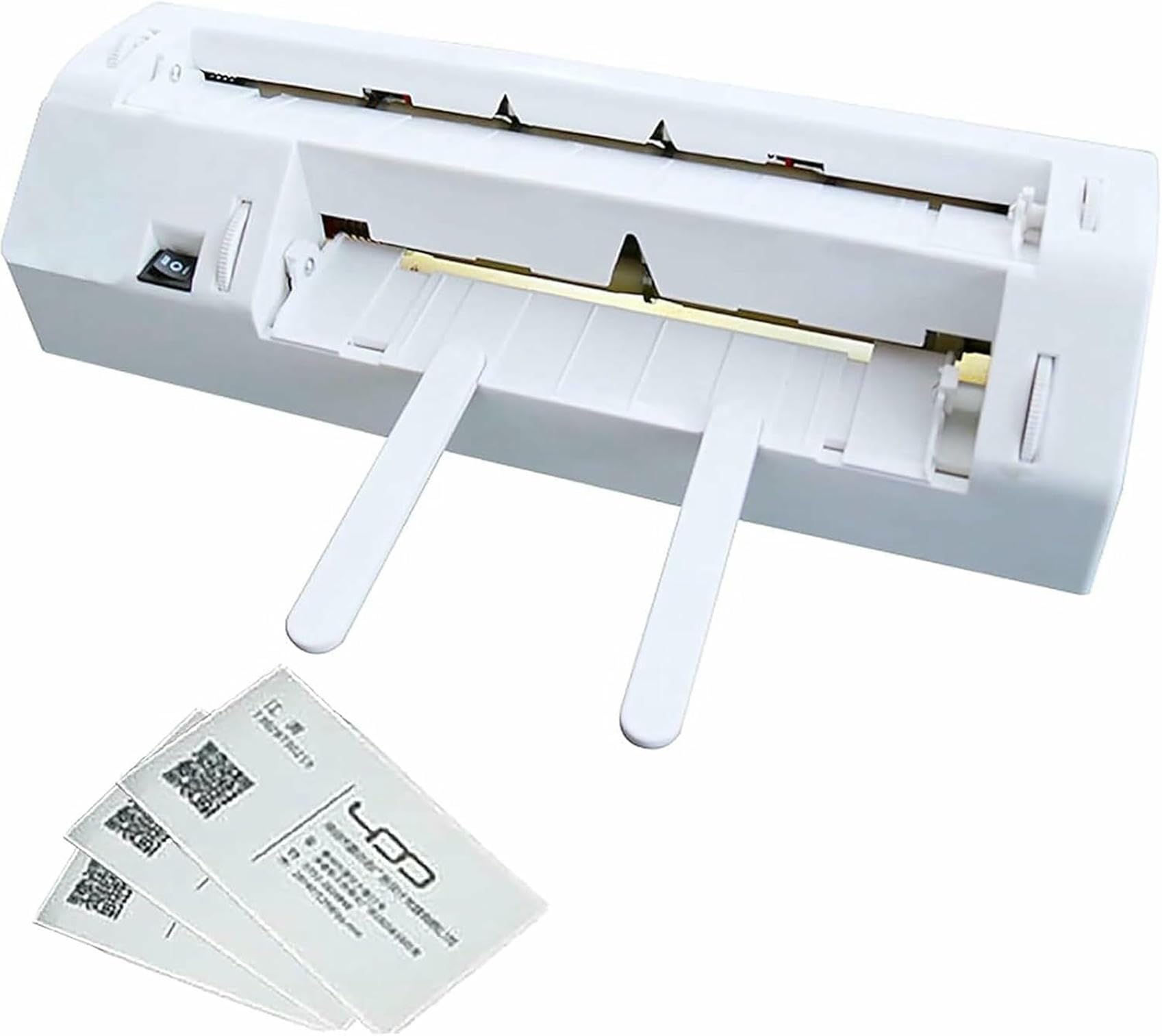 Automatischer Visitenkartenschneider, Elektrischer Papierschneider, 5 Kartengrößen, schneidet 120-300g Papier, für Büro oder Zuhause