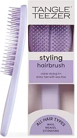 Tangle Teezer - Escova de cabelo para finalização The Ultimate Hairbrush para todos os tipos de cabelo, úmido e seco. Cor: Lilac