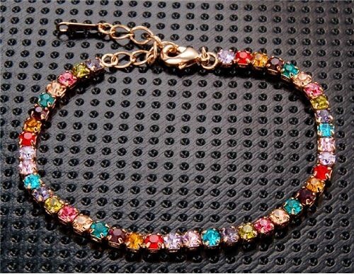 Rigant Colorful Crystal Bracelet M.
