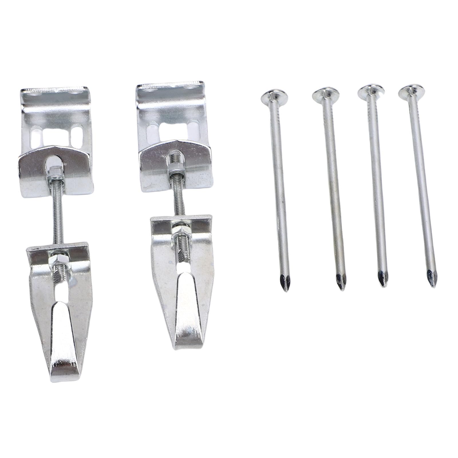 Fabater Adjustable Picture Hangers, Rustproof J Hooks for Mirrors, Pictures, Art, 10 Piece Set, Load Capacity Up to 100 Lbs, Iron Material for Home Decoration