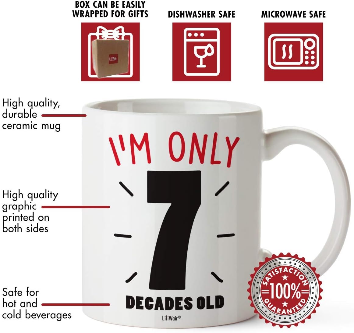 Frее Shірріng Ovеr $50 70th Birthday Gifts For Women Seventy Years Old Men Gift Mugs Happy Funny 70 Mens Womens Womans Wifes Female Man Best Friend 1952 Mug Male Unique Ideas 50 Woman Wife Gag Dad Girls Guys Good Husband