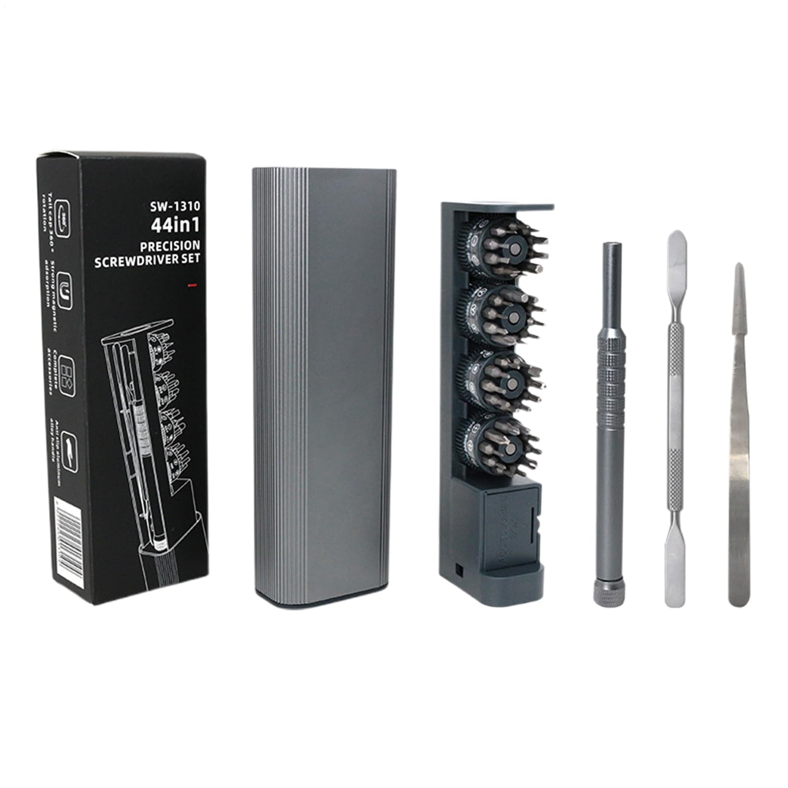 Tournevis de Précision Outil Magnétique de Réparation | de Petits Tournevis pour Ordinateur pour Électronique Téléphone Montre Appareil Photo Pc Portable Sonnette