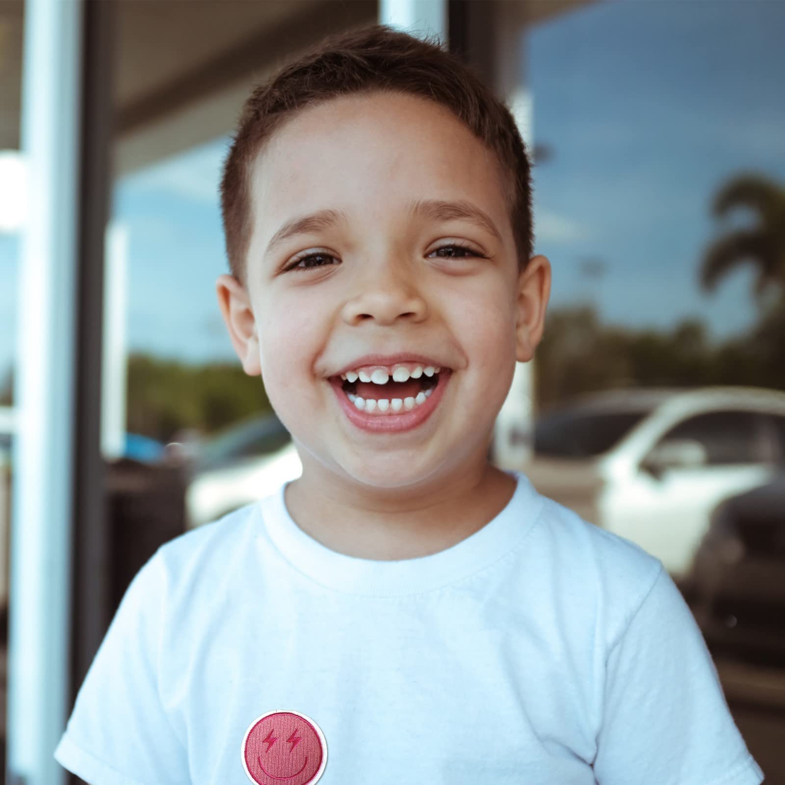 Kawaii Cartoon Aufnäher zum Aufbügeln, niedliche Deko-Aufnäher für Rucksäcke, Stickapplikation, ästhetische Sachen für Kleidung, Jacken, Jeans, Hüte (Cute5, 18 Stück)