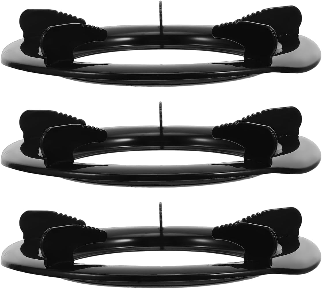 DOITOOL Replaceable Wok Rings 3Pcs Set - 9 Inch Round Non-Slip Gas Stove Wok Support Racks for Kitchen Cooking Safety