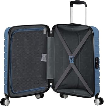 American Tourister Flashline Spinner S, Hand Luggage, Green (Dark
