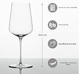 Zalto Denk'Art - Bicchiere da vino universale in cristallo soffiato a mano 6 Pack Trasparente - 3