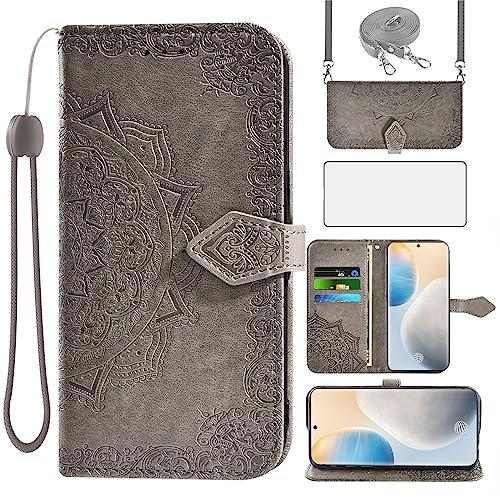 Asuwish Cover per Vivo X60 Pro Plus 5G con