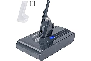 Compatible V8 Battery With Increased Capacity & Battery Life