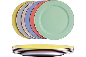 greenandlife Microwave Safe Wheat Straw Plates