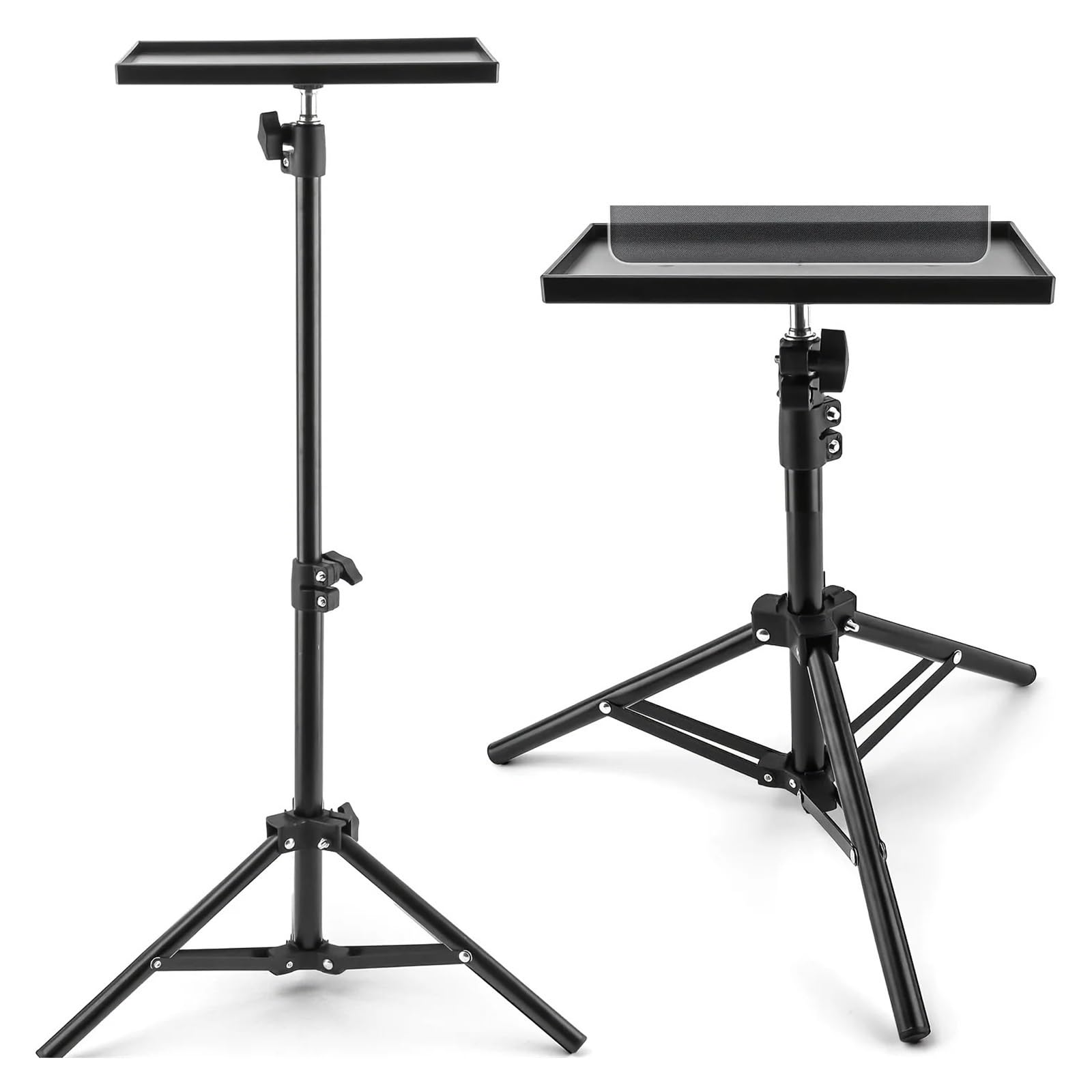 Goancsnflnd Black Multipurpose Projector & Laptop Tripod Stand