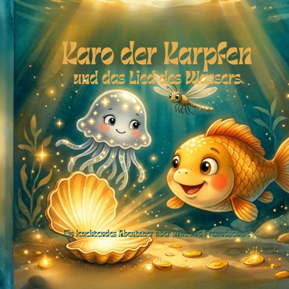 Karo Karpfen - Gute Nacht, kleiner Karpfen: Ein Licht im Teich (Karo Karpfen und Ihre Abenteuer)