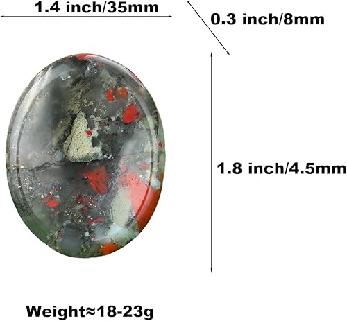 Miniatura 2 de Piedra de preocupación de piedras preciosas naturales, Piedra de cristal