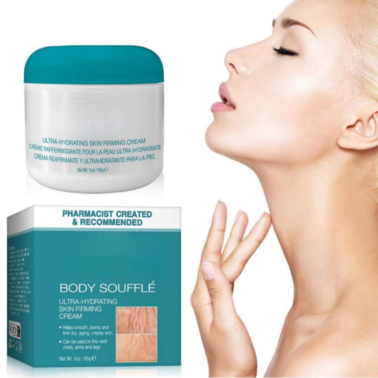 Firming And Lifting Cream For Body,Tighten And Lift Neck Cream,Neck Tightening Cream,Body Moisturiser,Relieves Neck Puffiness,Lifts Sagging Skin
