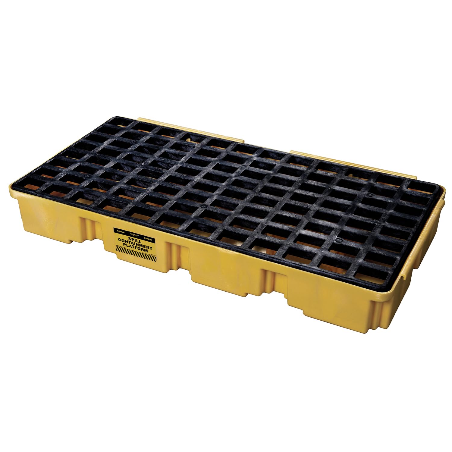 Eagle 2 Drum Spill Containment Pallet with Drain, Forklift Pockets, Yellow — Amazon image 28