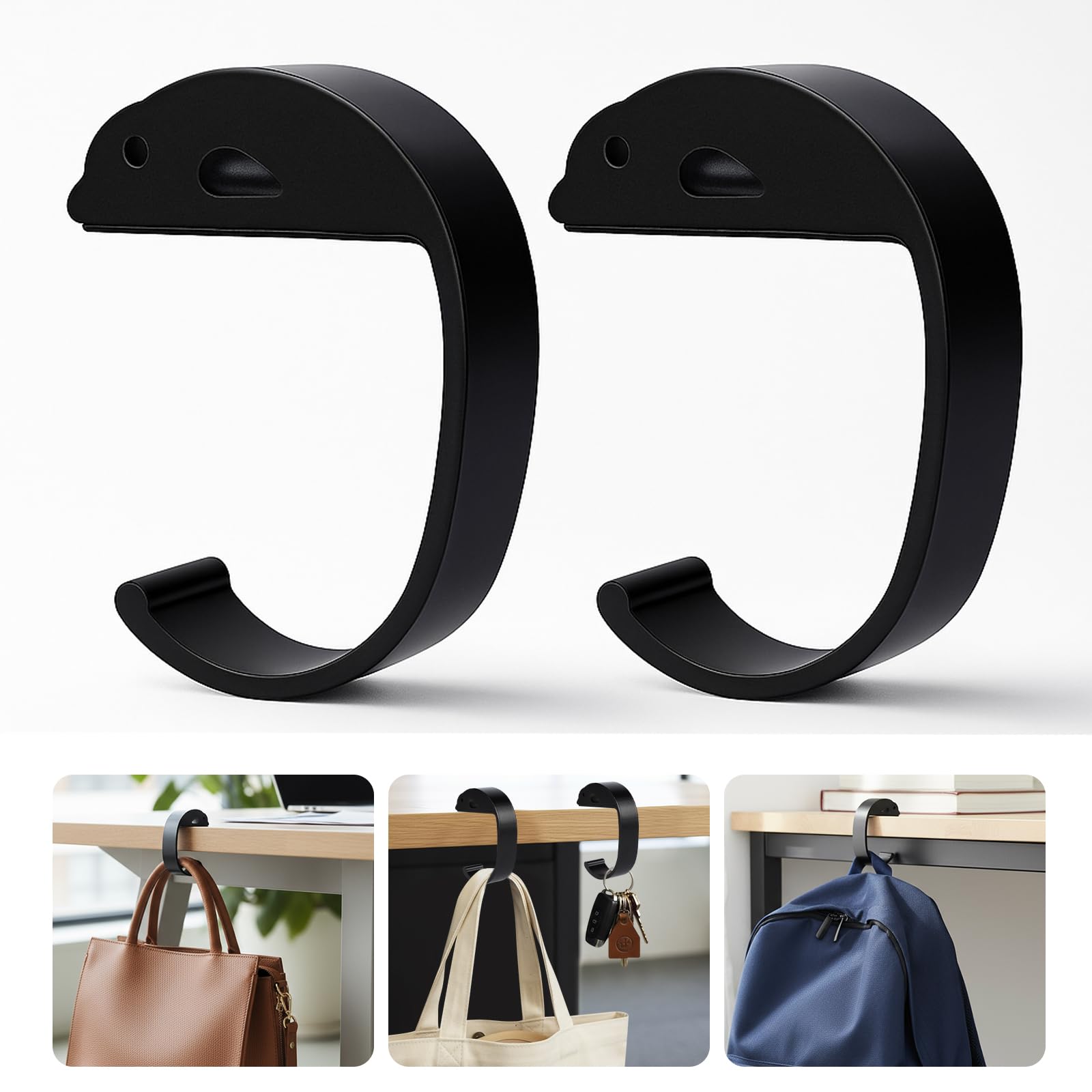 Gelobo Purse Hooks - Table Bag Hangers -1
