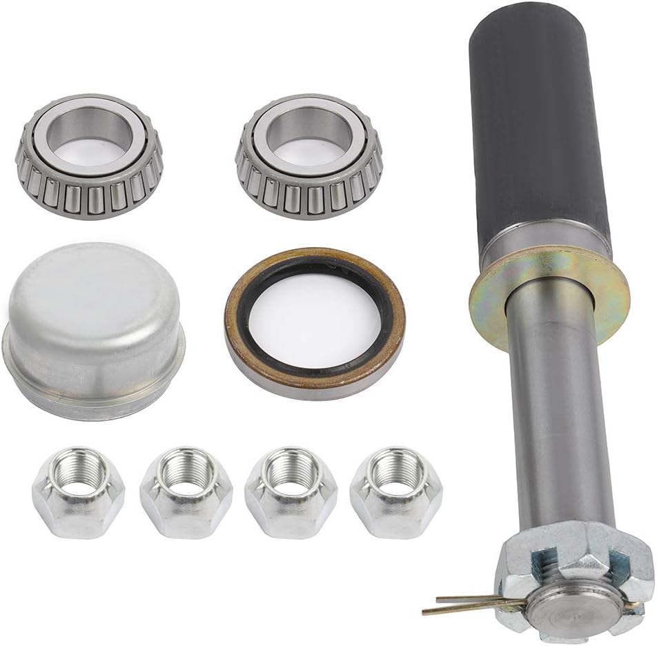 Buy ECCPP Boat Trailer Hub Kit 4 Bolt 11/16 L44649 Black Round