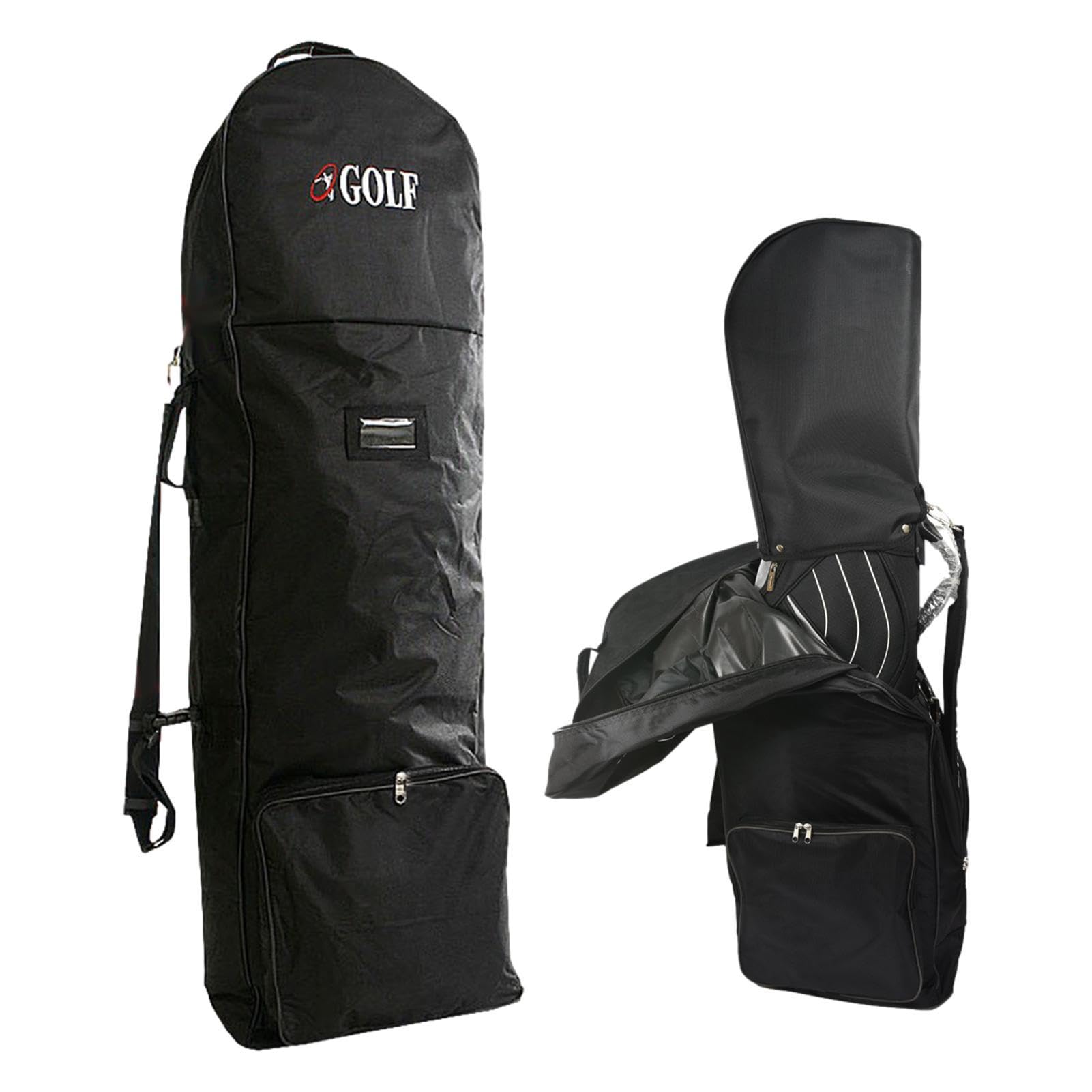 Sac de Golf pour Voyage avec Roues, Bandoulière Réglable