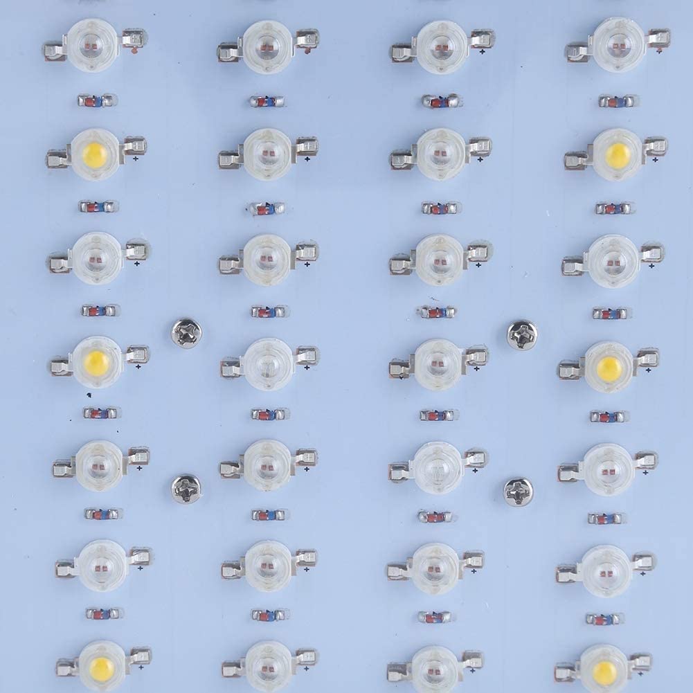 lampara de crecimiento 100 LED para Cultivo Hidropónicos VETS Luz de paneles de floración, para plantas de interior, Flores 1000w