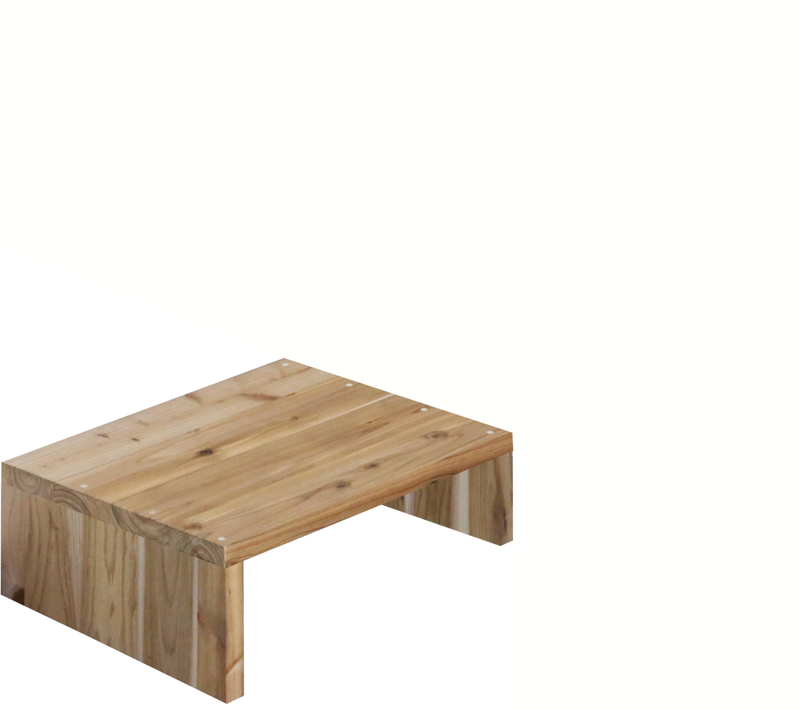 Amazon｜WOODPRO コの字 シェルフ 幅70cm 高さ20cm 奥行40cm 無塗装