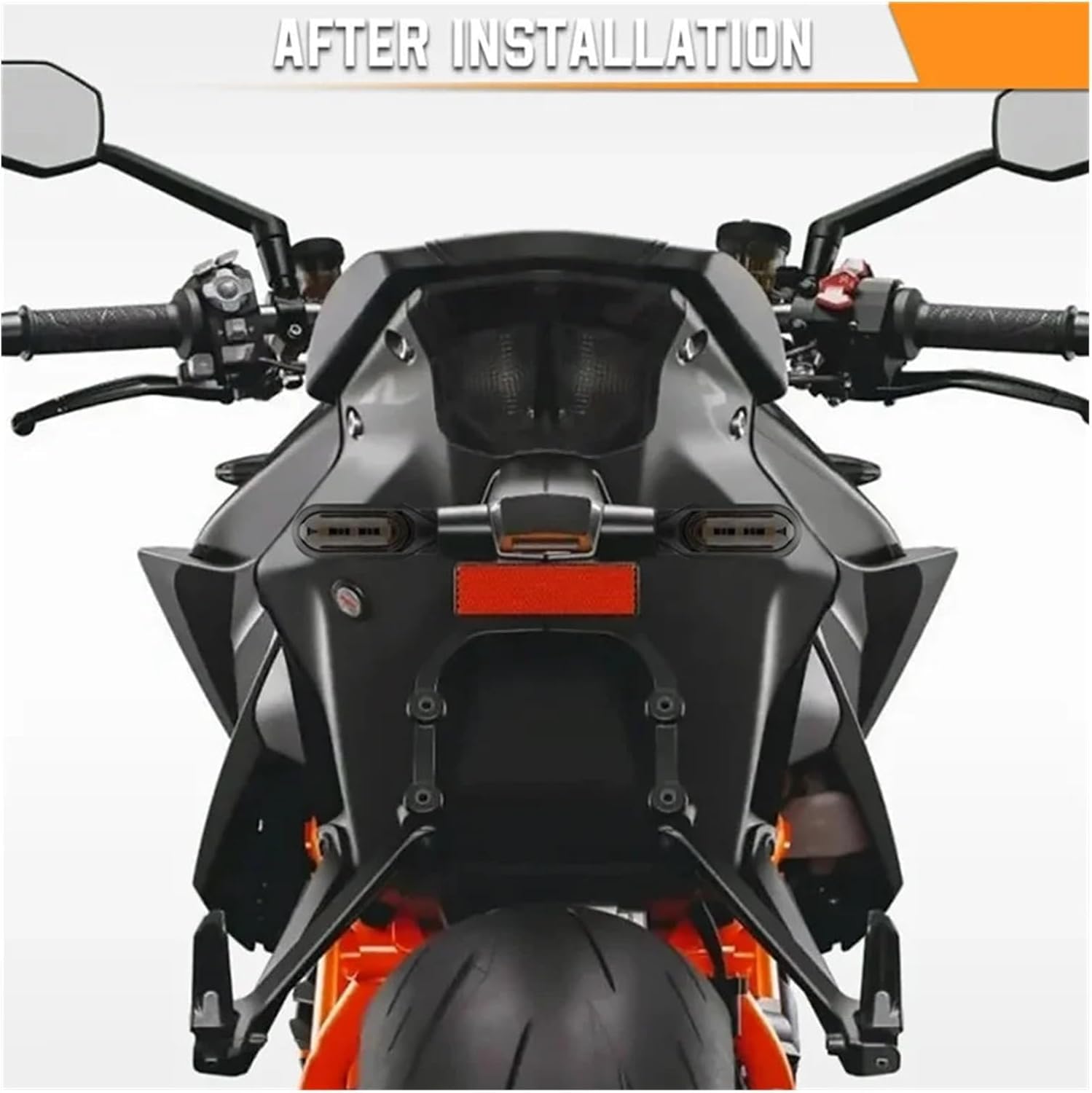 Generic Mini uniwersalne wskaźniki Dla Honda Motocykl Mini Led Lampy 12 V 10 mm Bursztynowe światło Sekwencyjna Lampa Sygnalizacyjna Płynąca Woda 3LED Lampa Moto