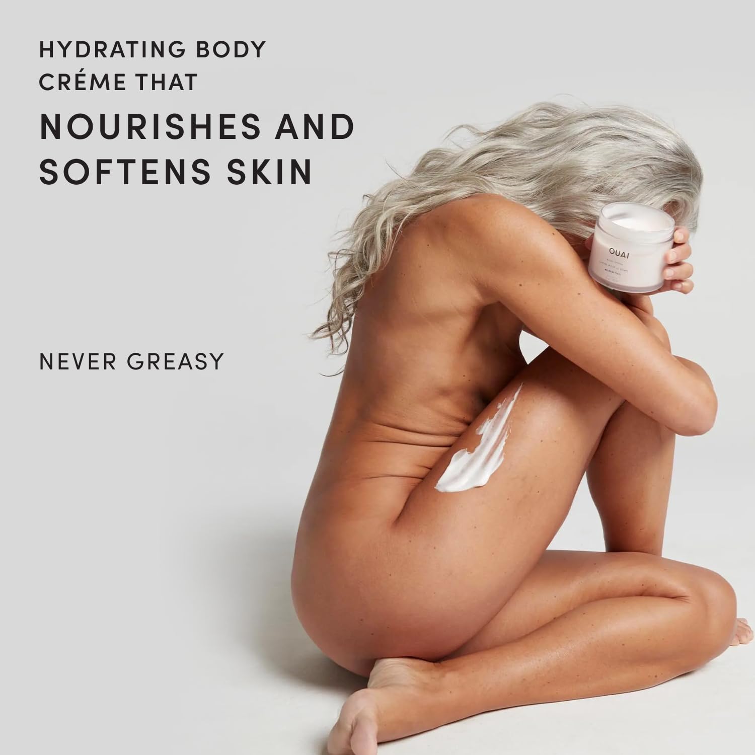 Amazon.com : OUAI Body Cream Travel Size - Hydrating Body Cream