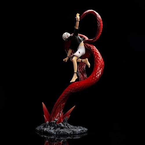 Miniatura 2 de Mulrcks Figura de Kaneki Ken, figuras de PVC de anime Tokyo Ghoul, colección de figuras de personaje, decoración de modelo, adornos de regalo,