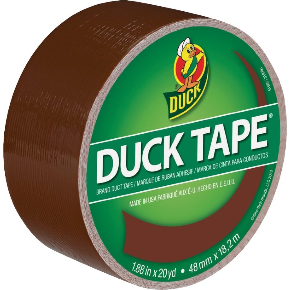 Amazon.com: SHURTECH Brands 240198 1.88 by 20YD Duct Tape, Brown